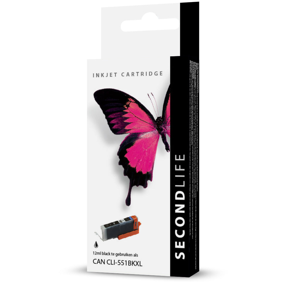 SecondLife - Canon CLI 551 Black XL