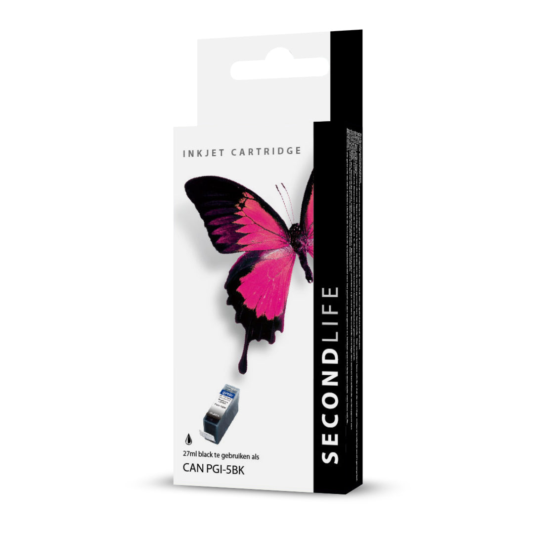 SecondLife - Canon PGI 5 Black