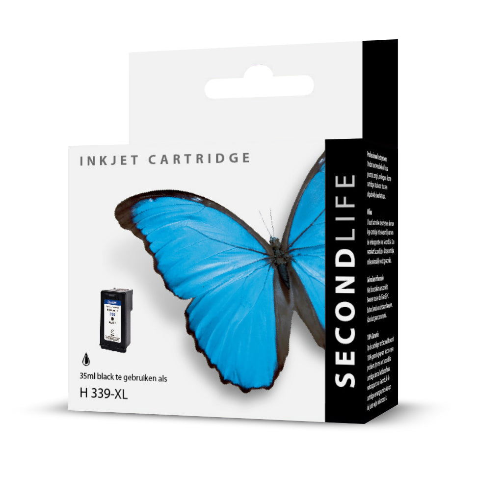 SecondLife - HP 339 XL Black