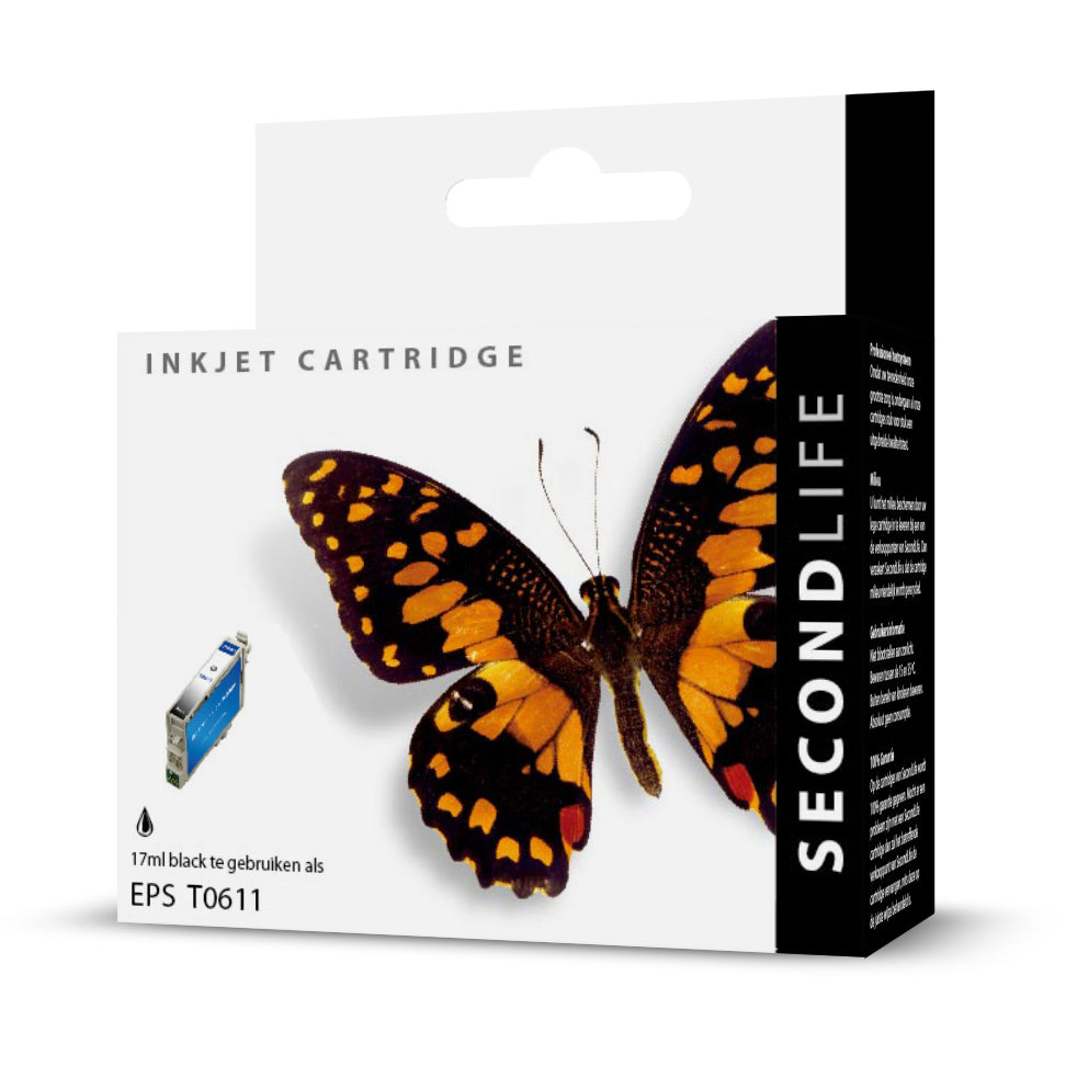 SecondLife - Epson T 0611 Black