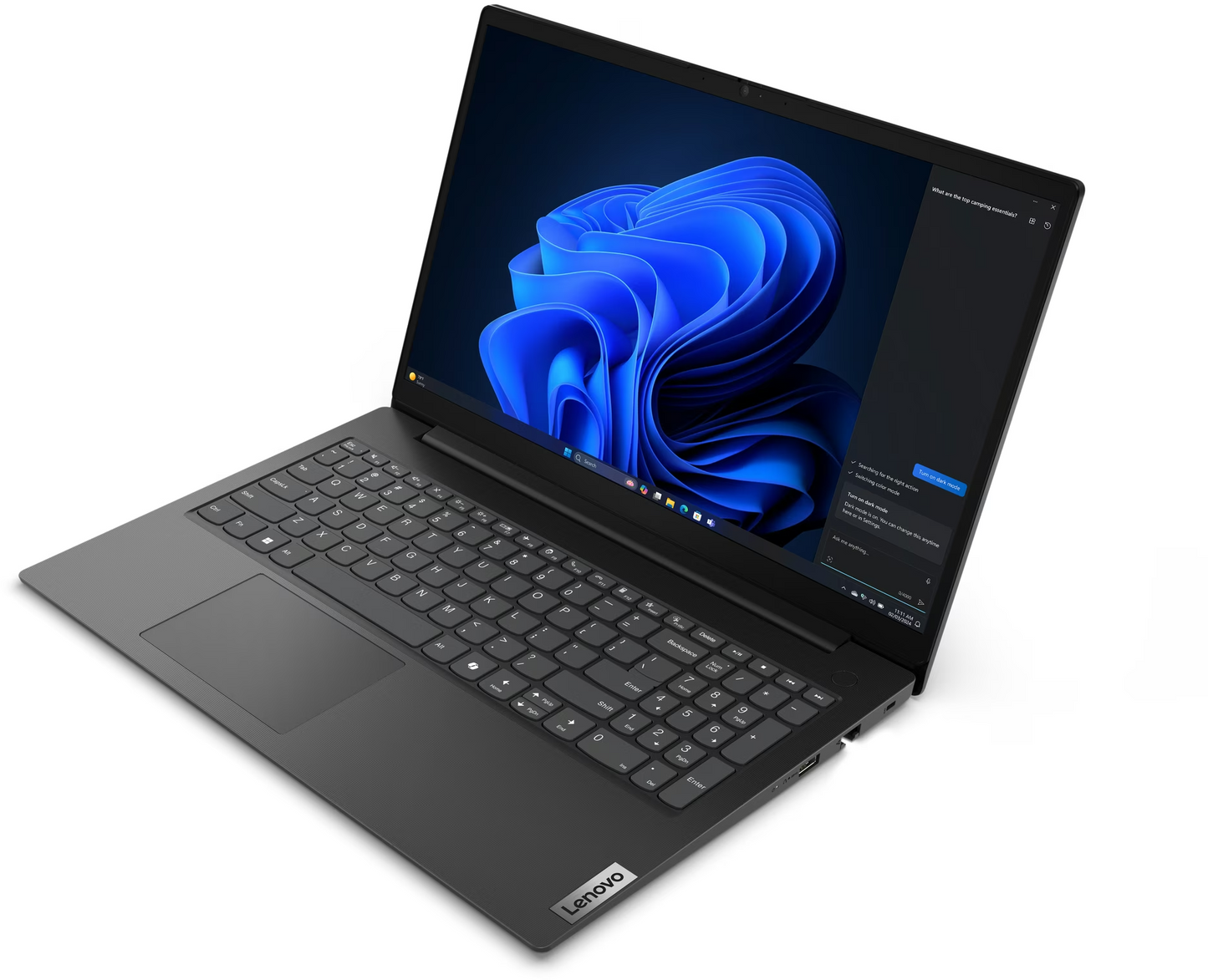 Lenovo V15 G5 IRL Intel® Core™ i3-1315U Laptop 39,6 cm (15.6") Full HD 16 GB DDR5-SDRAM 512 GB SSD Wi-Fi 6 (802.11ax) Engels Zwart