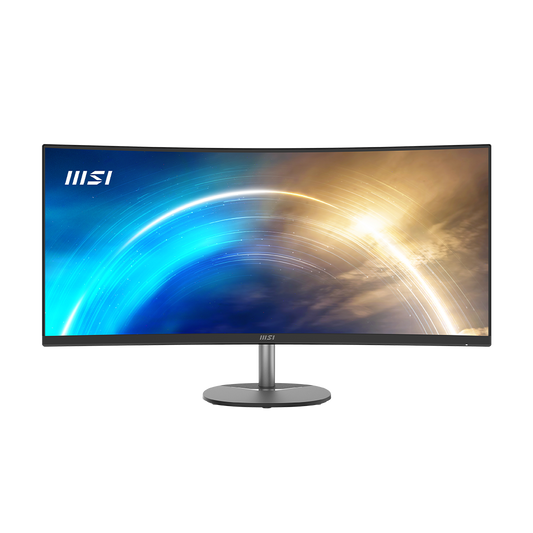 MSI MP341CQ | 34" Ultrawide 3440 x 1440 VA | 100Hz | DisplayPort | HDMI | Monitor | Zwart